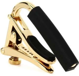 C4G Capo Royale for 7.25 inch Radius Guitar - Gold