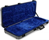 Deluxe Molded Strat/Tele Case - Silver with Blue Interior
