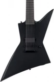 ESP LTD EX-7 Baritone Black Metal - Black Satin