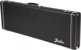 G&G Deluxe Hardshell Case for Left-handed Stratocaster / Telecaster - Black with Orange Plush Interior