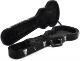 Les Paul Hardshell Electric Guitar Case - Black with Logo