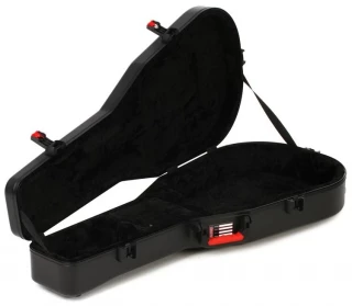 ATA Molded Guitar Case - with TSA latches for Acoustic Guitars