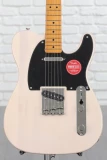 Lzzy Hale Explorerbird Electric Guitar - Cardinal Red vs Classic Vibe '50s Telecaster - White Blonde