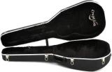 Deluxe Mid/Deep Molded Guitar Case - Black