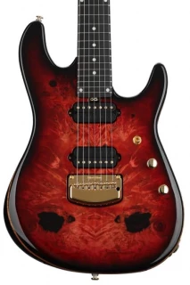 Ernie Ball Music Man Jason Richardson Signature Cutlass HH 7-String - Rorschach Red