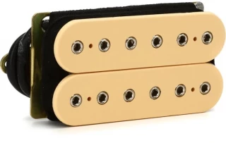 DP100 Super Distortion Bridge/Neck Humbucker Pickup - F-Spaced - Creme