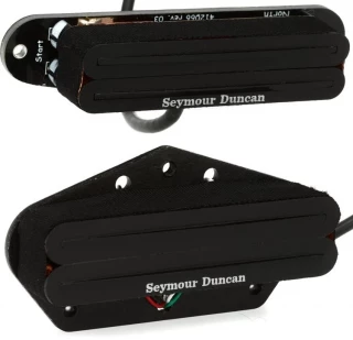 STHR-1 Hot Rails Tele 2-piece Humbucker Pickup Set - Black