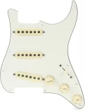 Custom Fat '50s SSS Pre-wired Stratocaster Pickguard - Parchment 3-ply