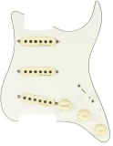 Vintage Noiseless SSS Pre-wired Stratocaster Pickguard - Parchment 3-ply