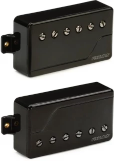 Fluence Classic Humbucker 2-piece Pickup Set- Black Nickel Cover