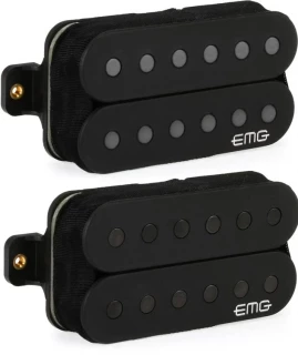 Jim Root Daemonum Signature Humbucker Guitar 2-piece Pickup Set - Black