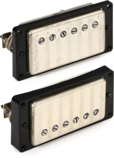 Antiquity Humbucker 2-piece Pickup Set - Aged Nickel Covers