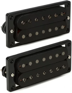 Nazgul/Sentient 7-String Humbucker 2-piece Pickup Set - Black Uncovered