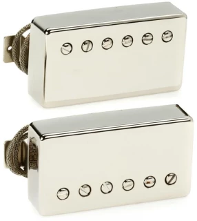 Retrospec'd Antiquity Humbucker 2-piece Pickup Set - Nickel Cover