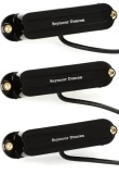 Hot Rails Strat Single Coil Sized Humbucker 3-piece Pickup Set - Black