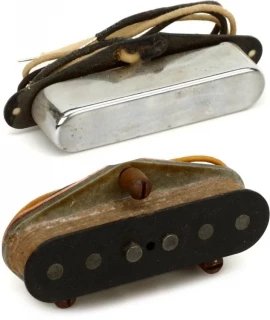 Antiquity II Telecaster Single Coil 2-piece Pickup Set - Aged