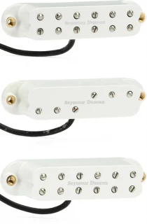 Everything Axe Strat 3-piece Pickup Set - White