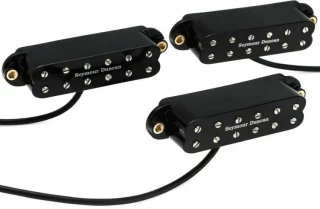 Billy Gibbon's Red Devil Strat 3-piece Pickup Set - Black