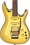 LTD James Hetfield Signature Snakebyte Electric Guitar - Camo vs Joe Satriani Signature JS2GD Electric Guitar - Gold Boy