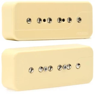 Fluence Greg Koch "Gristle-Tone" Signature P-90 Pickup Set - Cream