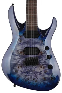 Jackson Pro Series Chris Broderick Signature HT7 Soloist - Transparent Blue