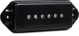 Antiquity P-90 Dog Ear Bridge Single Coil Pickup - Aged Black