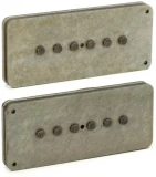 Antiquity II Jazzmaster Single Coil 2-piece Pickup Set - Gray Covers