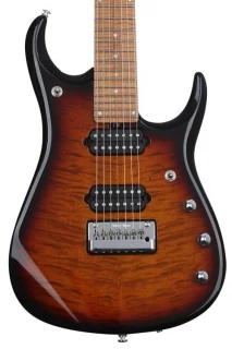 Ernie Ball Music Man JP15 7 7-string - Tiger Eye Quilt