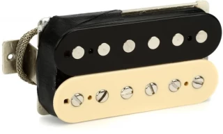 SH-1b '59 Model Bridge 1-conductor Humbucker Pickup - Zebra