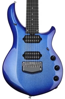 Ernie Ball Music Man John Petrucci Majesty 7 - Pacific Blue Sparkle, Sweetwater Exclusive