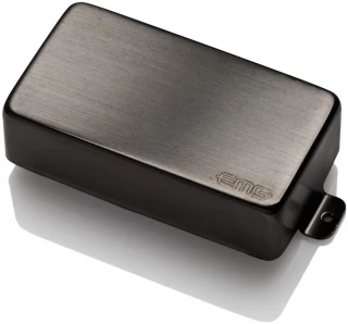 81 MetalWorks Active Ceramic Bridge Humbucker Guitar Pickup - Brushed Black Chrome