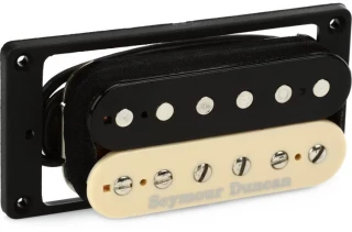 TB-6 Duncan Distortion Bridge Trembucker Pickup - Zebra