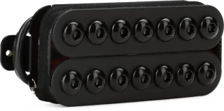 SH-8B Invader Bridge 7-string Humbucker Pickup - Passive Mount - Black