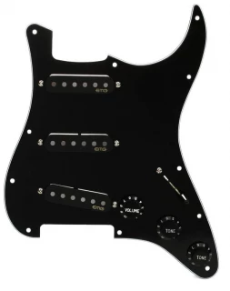 ST54 Passive Alnico II Pre-wired Pickguard - Black