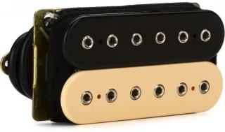 Dual Sound Humbucking Pickup - Black/Cream