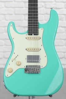 Nick Johnston Traditional HSS Left-handed Electric Guitar - Atomic Green