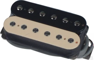 498T Hot Alnico Pickup - Zebra, Bridge, 4-Conductor