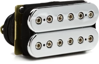 DP100 Super Distortion Bridge/Neck Humbucker Pickup - Chrome Tops