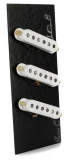 Zephyr Silver Strat Single Coil 3-piece Pickup Set - White