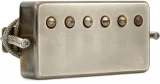 Raw Vintage PAF Classic Bridge/Neck Humbucker Pickup - F-spaced with Reverse Polarity - Aged Nickel