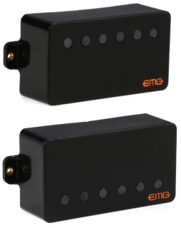 Dual Mode 57/66 Humbucker 2-piece Pickup Set - Black