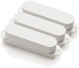 SA Active Alnico Strat Single Coil 3-piece Pickup Set - White