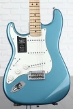Player Stratocaster Left-handed - Tidepool with Maple Fingerboard