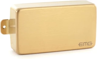 81 MetalWorks Active Ceramic Bridge Humbucker Guitar Pickup - Brushed Gold