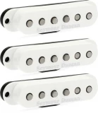 Scooped Strat Single-Coil 3-piece Pickup Set - White