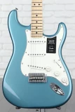 SE Standard 24-08 Electric Guitar - Translucent Blue vs Player Stratocaster - Tidepool with Maple Fingerboard