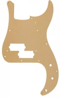 10-hole Mount Pure Vintage '58 Precision Bass Pickguard - Gold Anodized