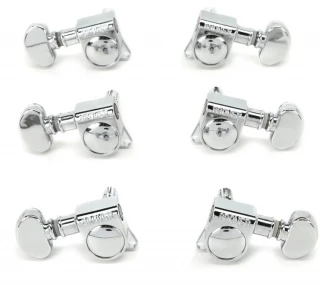 406C Mini Locking Rotomatic Tuners - 3+3 Chrome