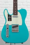 American Professional II Telecaster Left-handed - Miami Blue with Rosewood Fingerboard