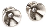 Pure Vintage Strap Buttons Set of 2 - Nickel